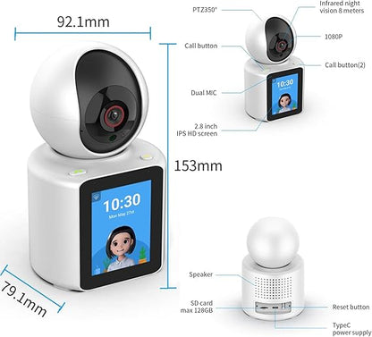 Camara Vigilante 360° WiFi HD