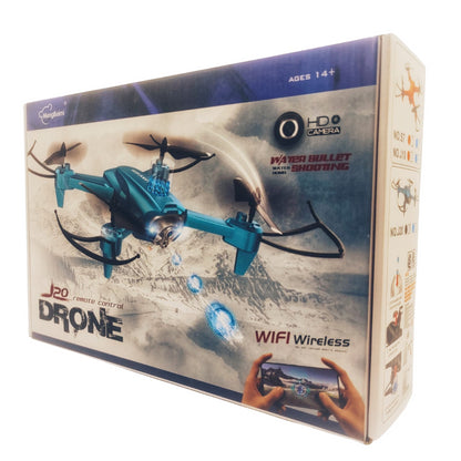 AirFun Drone J2O con Cámara HD y Orbeez